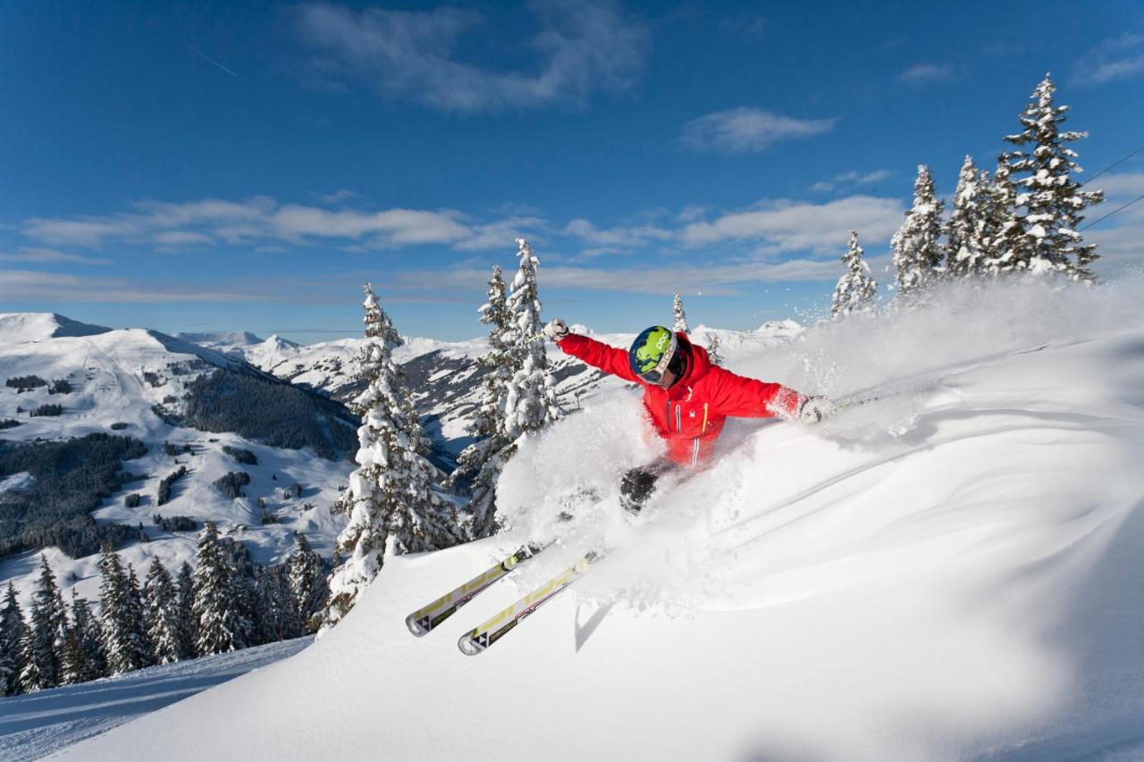 Ski In Ski Out Hotel Unterellmau سالباخ هينترغليم المظهر الخارجي الصورة